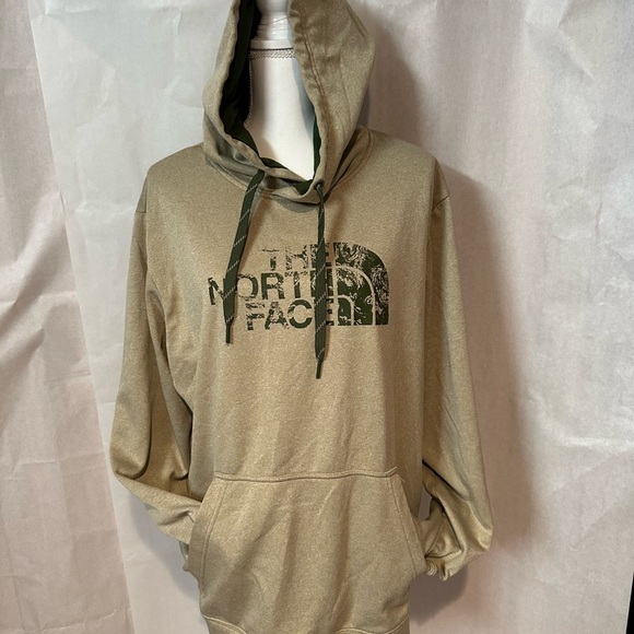 The North Face Men's Beige Hoodie - Picture 1 of 7